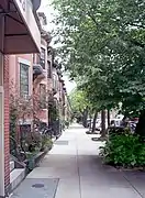 Side streets in the South End