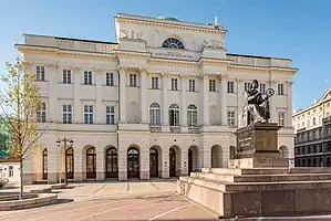 Staszic Palace in Warsaw, 1820-1823