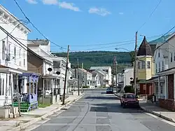 Main Street in Middleport.