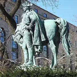 George Washington (1912), by J. Massey Rhind, Washington Park, Newark