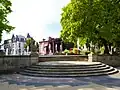 Fountains in the municipal park