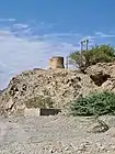 One of a series of (mostly dilapidated) watchtowers overlooking the Wadi Qor