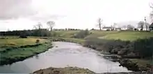 The Glazert rivulet and the Annick Water at Water Meetings.