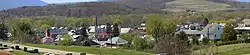 Panorama of part of Watsontown from the Watsontown Cemetery