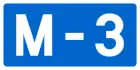 M-3 highway shield}}