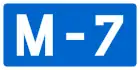 M-7 highway shield}}