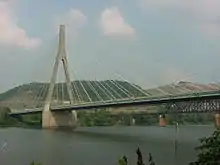 Image 32The Veterans Memorial Bridge carries US 22 from Steubenville into Ohio. (from West Virginia)