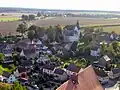 View from the top of the well house