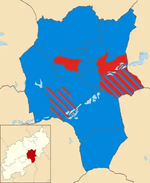 2003 results map