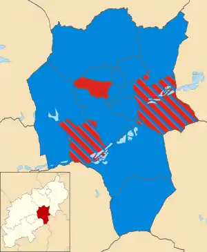 2011 results map