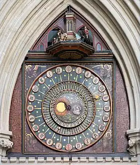 Wells Cathedral clock