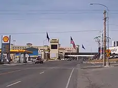 Border between Wendover, Utah and West Wendover, Nevada, March 2006