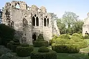 South west part of the nave, from the cloister