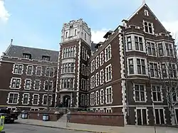 West Hall of CCAC (formerly Memorial Hall, Western Theological Seminary), built in 1911 and 1912.