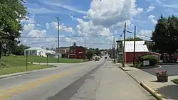 Looking east on Main Street