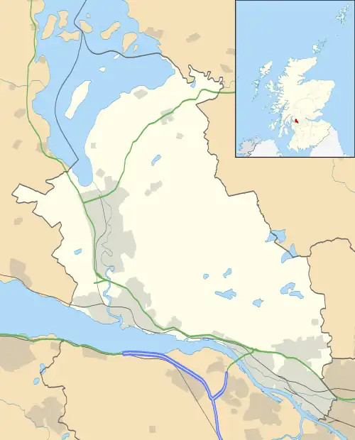 Ross Priory is located in West Dunbartonshire