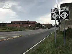 Former Stanley furniture plant before being razed