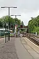 The end of the platform, looking towards Hoylake.