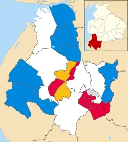 2021 results map