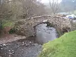 West Luccombe packhorse bridge