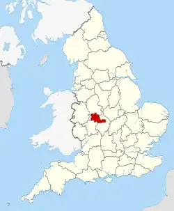 West Midlands within England