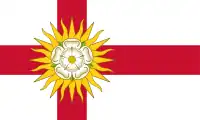 Official flag of the West Riding of Yorkshire