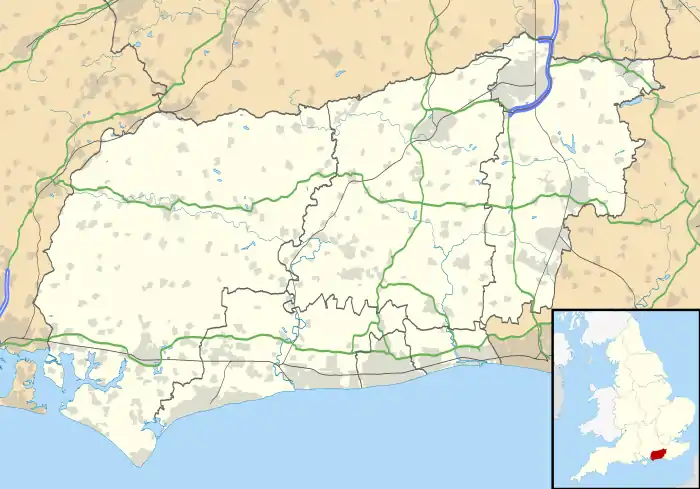 Warningcamp is located in West Sussex