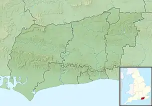 Battle of Muster Green is located in West Sussex