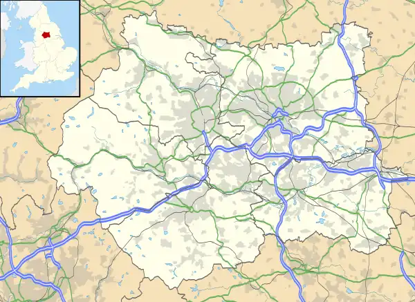 Brown Moor is located in West Yorkshire