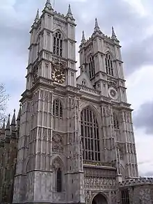 Image 41Westminster Abbey is an example of English Gothic architecture. Since 1066, when William the Conqueror was crowned, the coronations of British monarchs have been held here.  (from Culture of the United Kingdom)