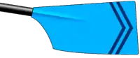 Image showing the rowing club's blade colours