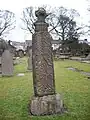 Anglo-Saxon cross in the churchyard of St Mary and All Saints parish church