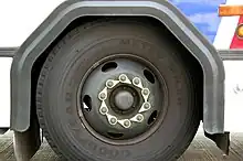 The Little Plastic Arrows On Wheel Nuts