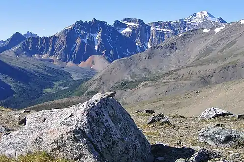 View of Terminal Mountain and Manx Peak