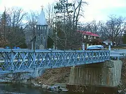 Bailey bridge at Whitefish Falls, Ontario, Canada (2006)