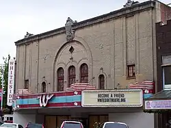 Photograph of a downtown theater