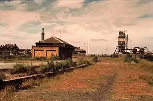 Photograph of Whitstable Harbour station in the 1960s