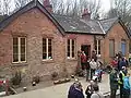 Whitwell station sees its first customers since closure in 1959.