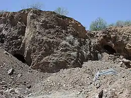 Vulture Mine , Vulture Mountain and caves.