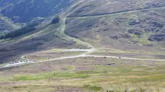 Wicklow Gap on slopes of Tonelagee