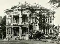 Photograph of Widemann's Residence in Honolulu, 1900