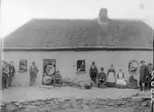 Widow Macnamara in her fortress, c. 1888–90