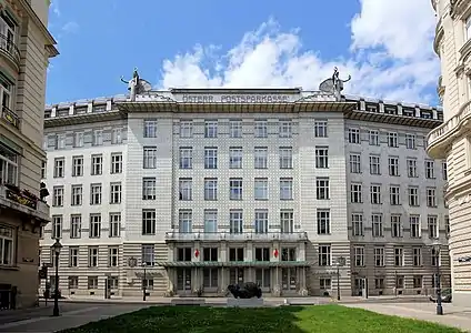 Austrian Postal Savings Bank by Otto Wagner, Vienna (1904–1912)