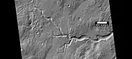 Branched channel, as seen by HiRISE under HiWish program.