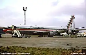 A Britannia Boeing 707