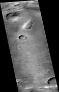 Coblentz Crater, as seen by CTX camera (on Mars Reconnaissance Orbiter).