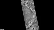 East side of Douglass Crater, as seen by CTX camera (on Mars Reconnaissance Orbiter)