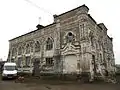 Former synagogue, later "Vasylkiv-2" rail station terminal (19th-century architecture).