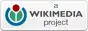 A Wikimedia project Web badge