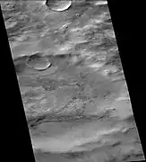 Priestly Crater, as seen by CTX camera (on Mars Reconnaissance Orbiter).